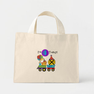 誕生日トレイン4th誕生日Tシャツ&ギフト ミニトートバッグ