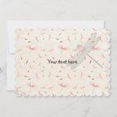 誕生日トンフライ招待状 招待状 (裏面)