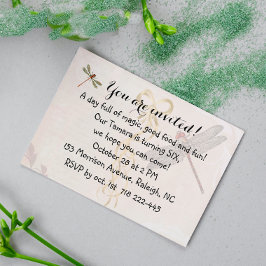 誕生日トンフライ招待状 招待状