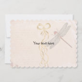 誕生日トンボの招待状 招待状 (裏面)