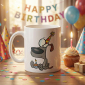 誕生日ドッグコーヒーマグ コーヒーマグカップ