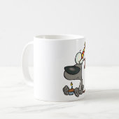 誕生日ドッグコーヒーマグ コーヒーマグカップ (正面左)
