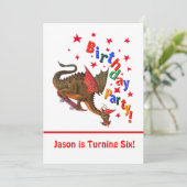 誕生日ドラゴン 招待状 (スタンド正面)