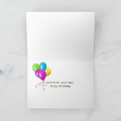 誕生日ドリンクをショットグラスで飲む カード (内部)