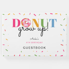 誕生日ドーナツ可愛いパカラフルラクル育て ゲストブック