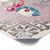 誕生日ドーブスポストマーク1910 ポスター (角)