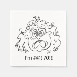 誕生日ナフキン スタンダードカクテルナプキン