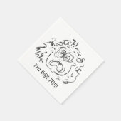 誕生日ナフキン スタンダードカクテルナプキン (角)