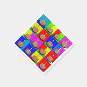 誕生日ナプキンズウィズケーキデザイン スタンダードカクテルナプキン (角)