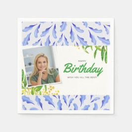 誕生日ナプキンパッパー スタンダードカクテルナプキン