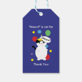 誕生日ニャーニャーお願い ギフトタグ (正面)