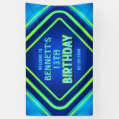 誕生日ネオン 横断幕 (縦)