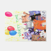 誕生日ネコ形式 ドアマット (正面)