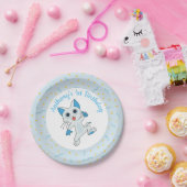 誕生日ネコ紙プレート ペーパープレート (パーティー)
