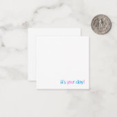 誕生日ノテカード ノートカード (正面/裏面インサイチュ)