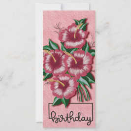 誕生日ハイビスカス