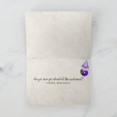 誕生日ハウンドッグ カード (内部)