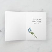 誕生日ハットガールカード カード (内部)