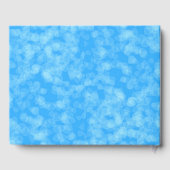 誕生日ハッピーニコニコかわいい青カタツムリ ゲストブック (裏面)