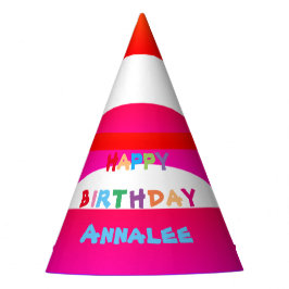誕生日ハッモダントかわいいおもしろいと名前をカスタムする パーティーハット