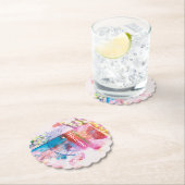 誕生日ハピネスおめでとうお祝い ペーパーコースター (インサイチュ)