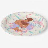 誕生日ハンク紙プレート ペーパープレート (アングル)