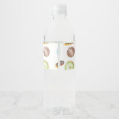 誕生日ハ色彩の鮮やかンドナウトEclairs水彩色 ペットボトルラベル (裏面)