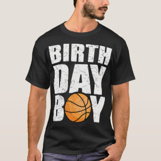 誕生日バスケットボールテーマパーティー未来Basketb Tシャツ