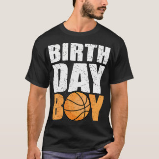 誕生日バスケットボールテーマパーティー未来Basketb Tシャツ