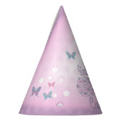 誕生日バタフライカスタムデザインパーティーハット パーティーハット (左)