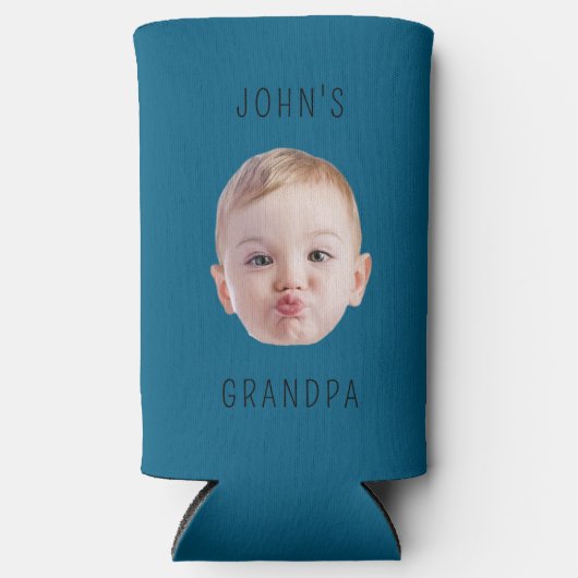 誕生日バチェロレッテ最高のパーティー スリム缶クーラー (正面)