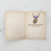 誕生日バック カード (内部)