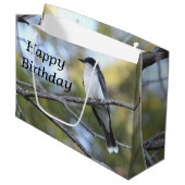 誕生日バッグ ラージペーパーバッグ (正面アングル)