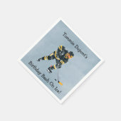 誕生日バッシュオンアイス スタンダードカクテルナプキン (角)