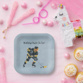 誕生日バッシュオンアイス ペーパープレート (パーティー)