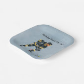 誕生日バッシュオンアイス ペーパープレート (傾斜あり)