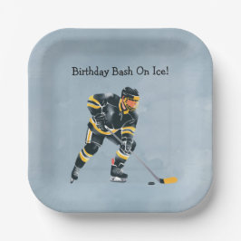 誕生日バッシュオンアイス ペーパープレート