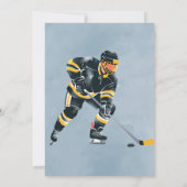 誕生日バッシュオンアイス 招待状 (裏面)