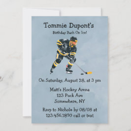 誕生日バッシュオンアイス 招待状