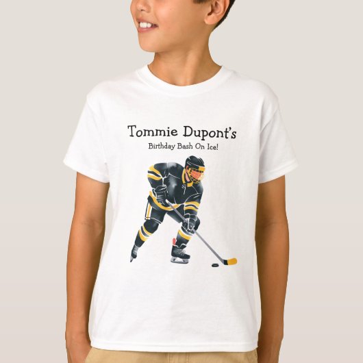 誕生日バッシュオンアイス Tシャツ (正面)