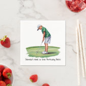 誕生日バッシュオンザグリーン スタンダードカクテルナプキン (インサイチュ)