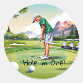 誕生日バッシュオンザグリーン ラウンドシール