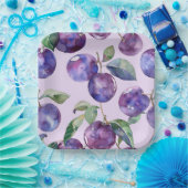 誕生日バッシュカスタムスクエアパーティープレート ペーパープレート (パーティー)