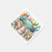 誕生日バッシュブリス スタンダードカクテルナプキン (角)