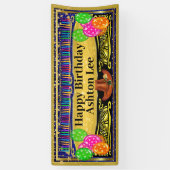 誕生日バナー 横断幕 (縦)