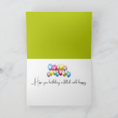 誕生日バニーインベジタブルガーデン カード (内部)