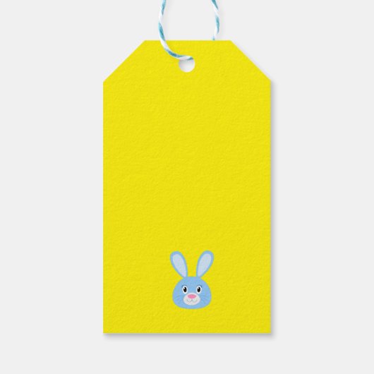 誕生日バニー ギフトタグ (裏面)