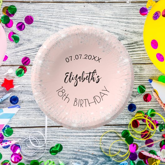 誕生日バラ金ゴールドシルバーガール名 ペーパーボウル