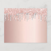 誕生日バラ金ゴールドシルバーバジェット保存日 チラシ (裏面)