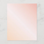 誕生日バラ金ゴールドピンク花模様予算 チラシ (裏面)